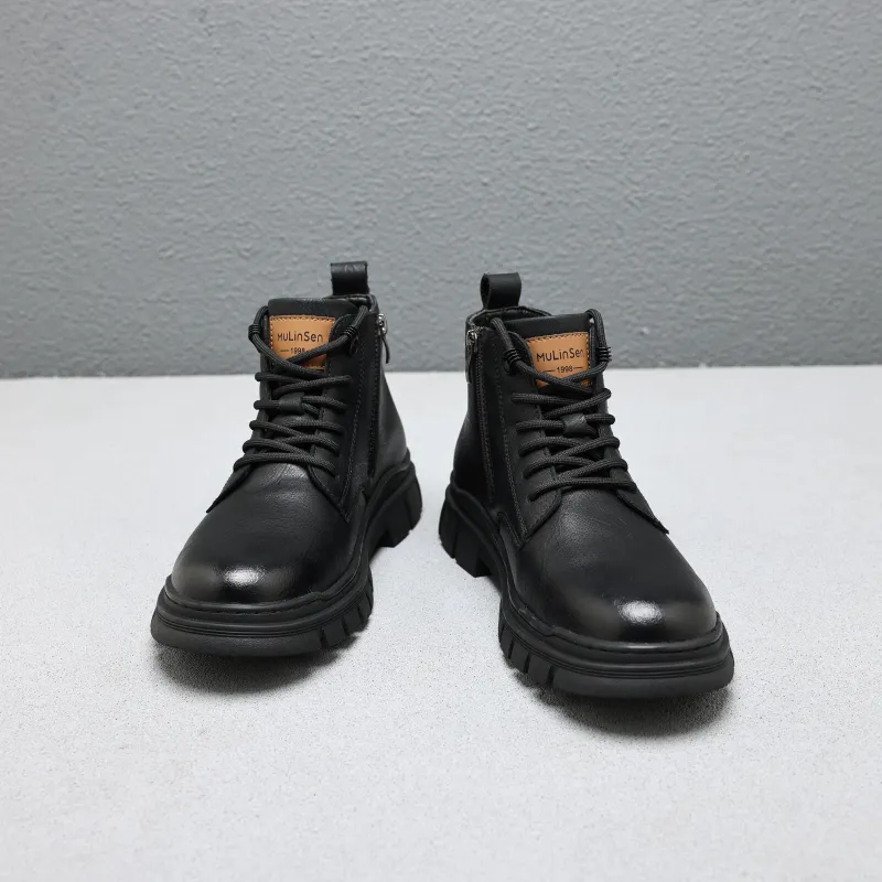 Mulinsen Martin Boot Ankle Boots Men's Black-2