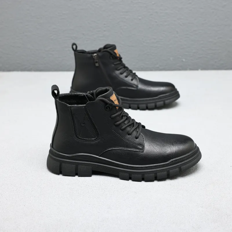 Mulinsen Martin Boot Ankle Boots Men's Black-3
