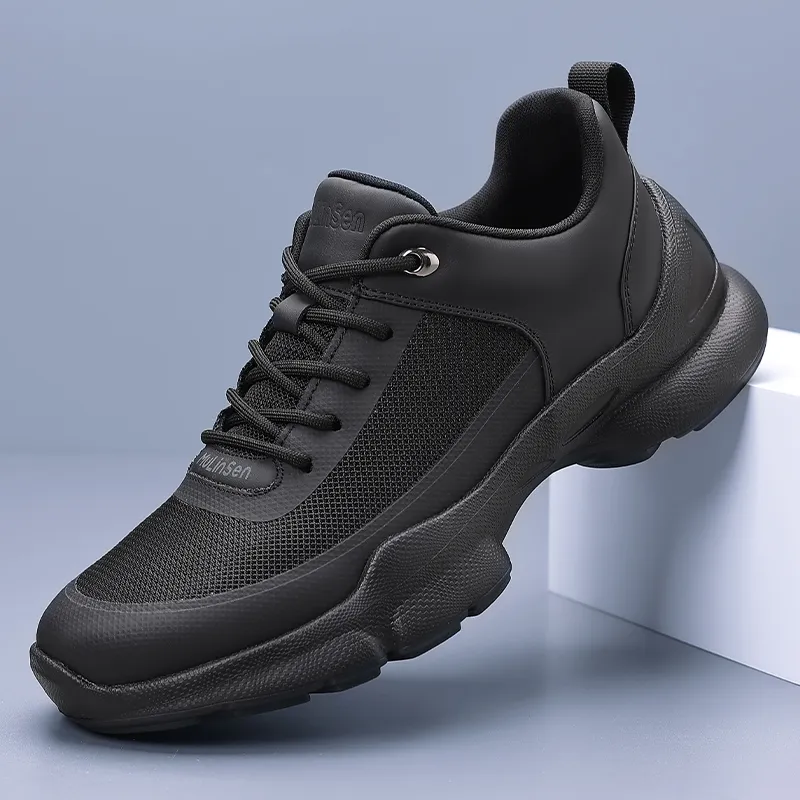 Mulinsen Casual Shoes Men Low Top Black-3