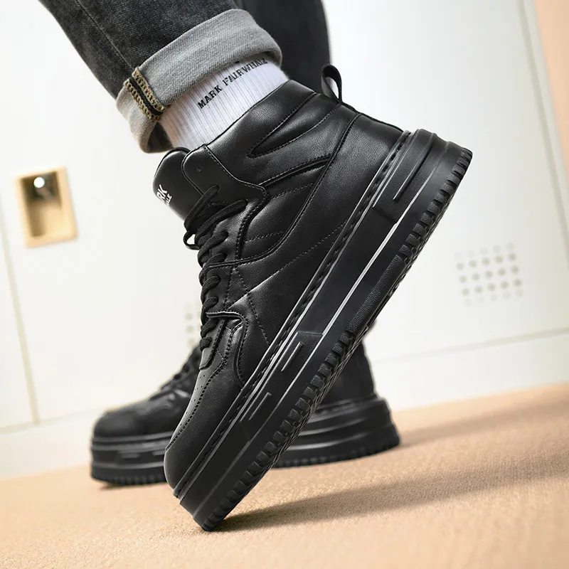 FAIRWHALE High-Top Minimalist Style Versatile Students Individual Design Air Force 1 Men's-13