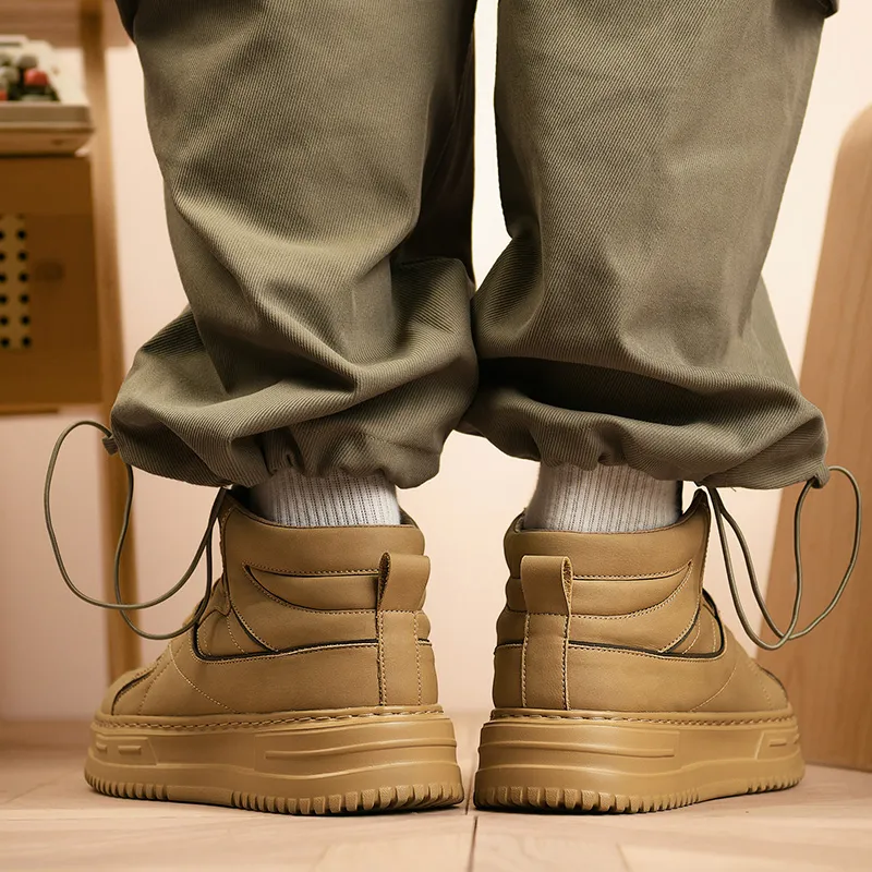 FAIRWHALE High-Top Minimalist Style Versatile Students Individual Design Air Force 1 Men's-9