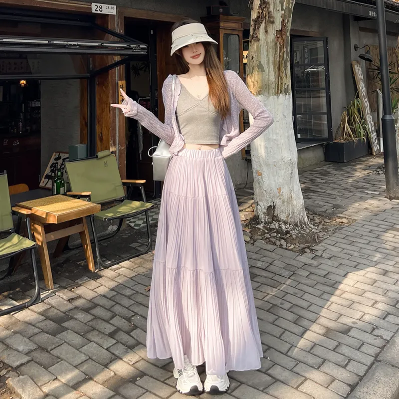 ZCDECO Casual Long Skirt Women's-10