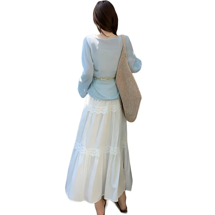 ZCDECO Two Piece Skirt Sets Women's-0
