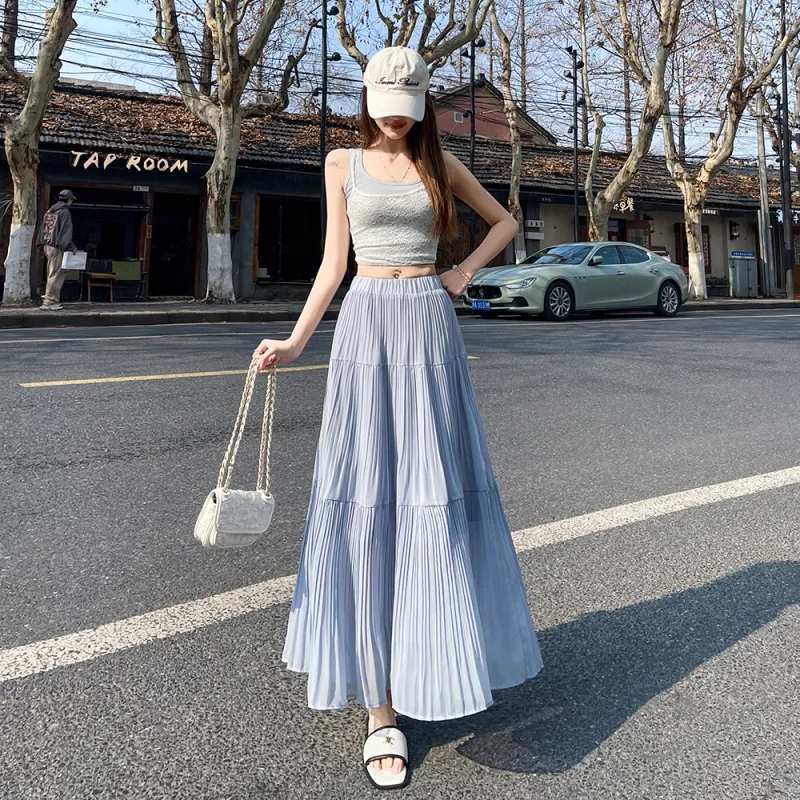 ZCDECO Casual Long Skirt Women's-20