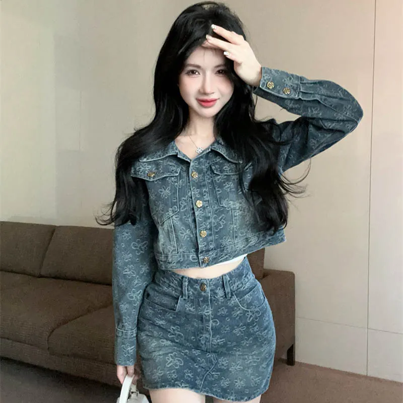 ZCDECO Two Piece Skirt Sets Women's-6