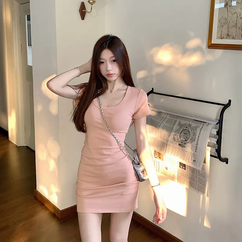 Pa33word Short Sleeved Dress Women's-22
