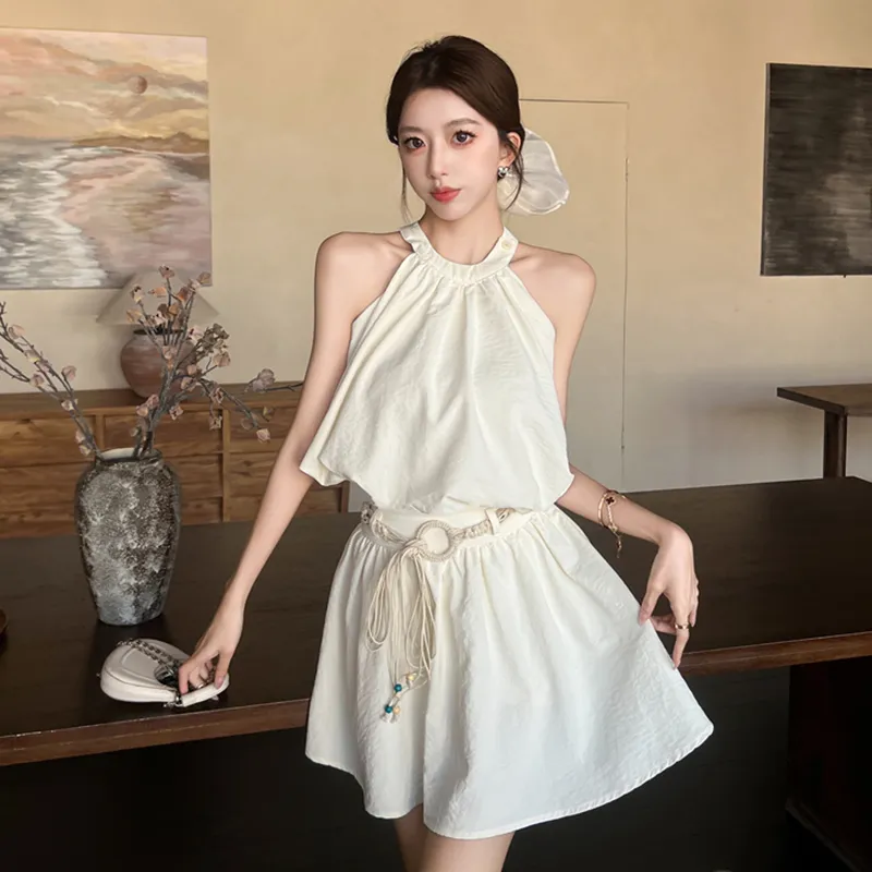 ZCDECO Two Piece Skirt Sets Women's-3