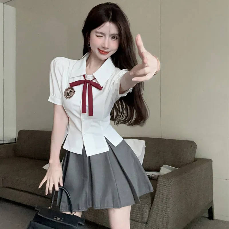 ZCDECO Two Piece Skirt Sets Women's-4