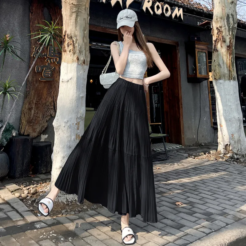 ZCDECO Casual Long Skirt Women's-2