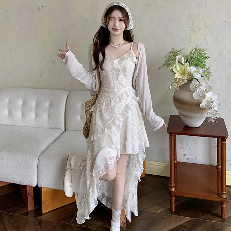 ZCDECO Two Piece Skirt Sets Women's-4
