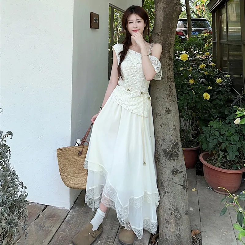 ZCDECO Two Piece Skirt Sets Women's-5