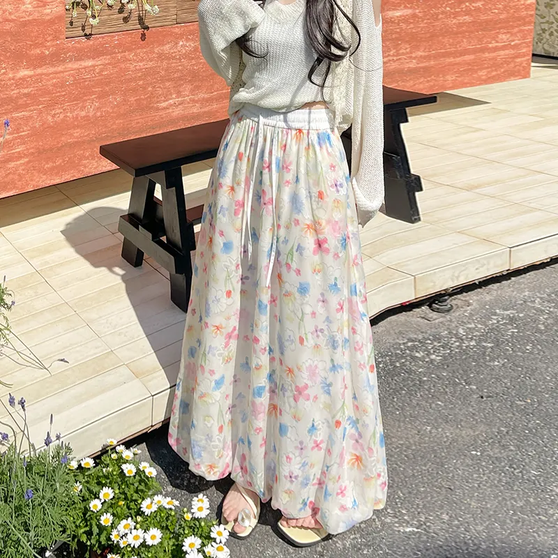 ZCDECO Casual Long Skirt Women's-5