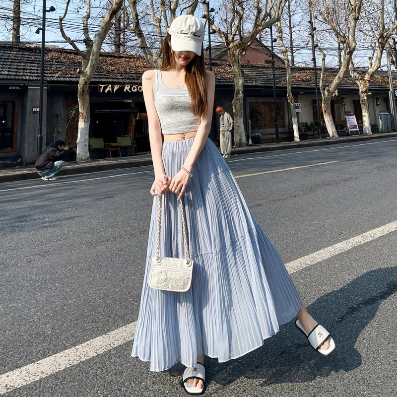 ZCDECO Casual Long Skirt Women's-22