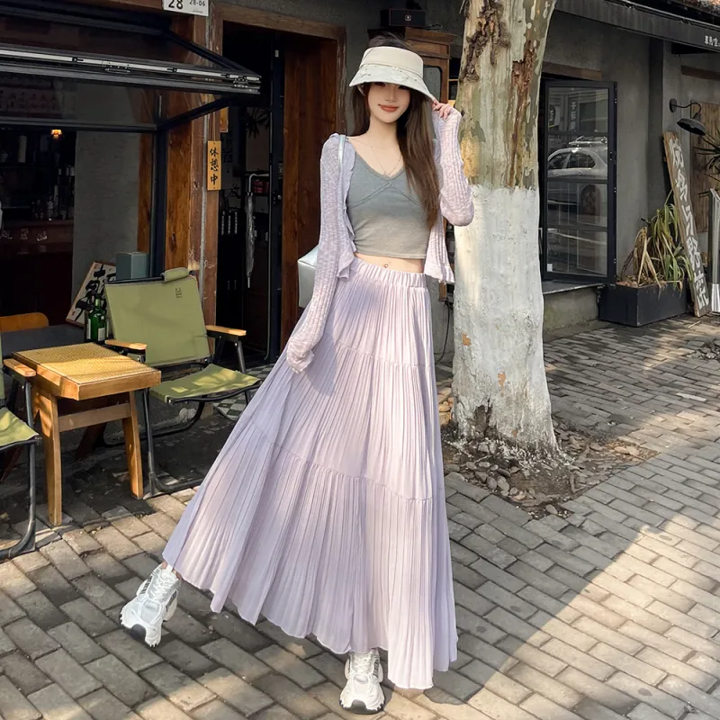 ZCDECO Casual Long Skirt Women's-9