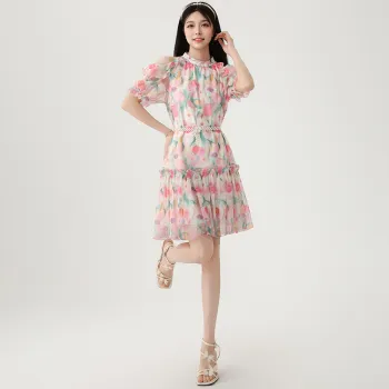 ZCDECO Short Sleeved Dress Women's