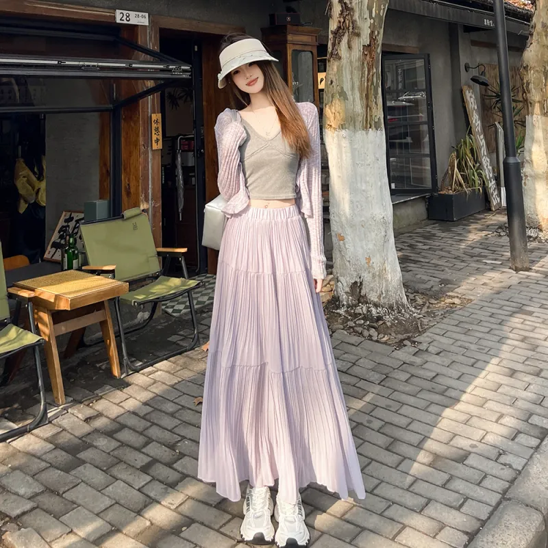 ZCDECO Casual Long Skirt Women's-11