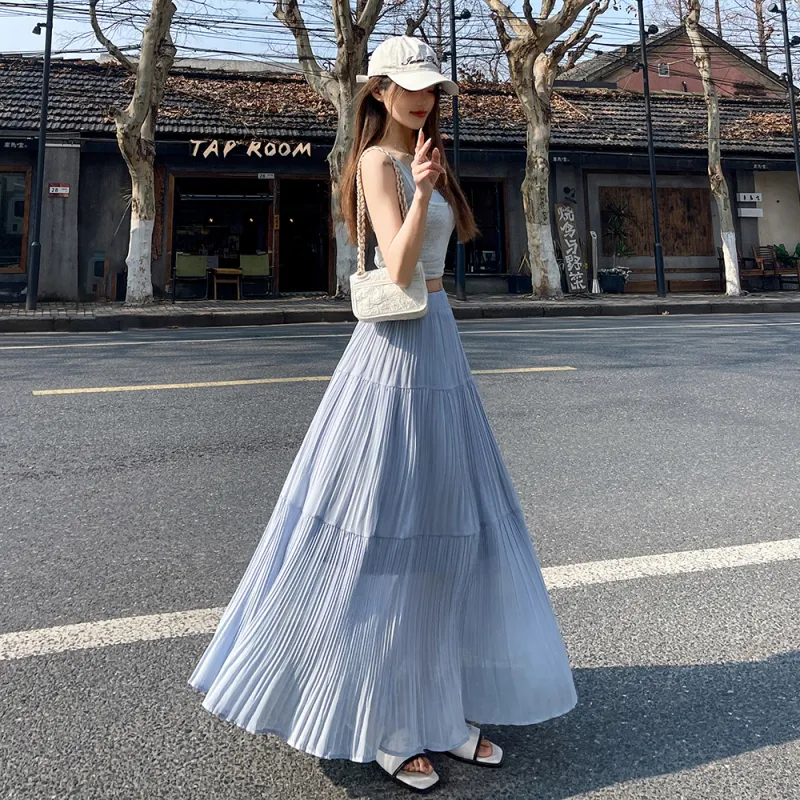 ZCDECO Casual Long Skirt Women's-21