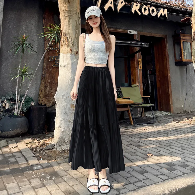 ZCDECO Casual Long Skirt Women's-1
