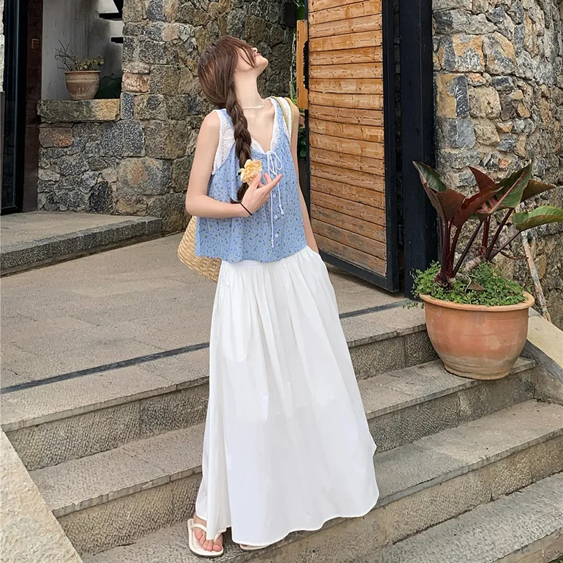 ZCDECO Two Piece Skirt Sets Women's-3