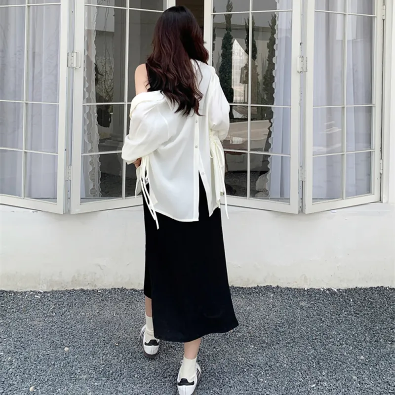 ZCDECO Two Piece Skirt Sets Women's-3