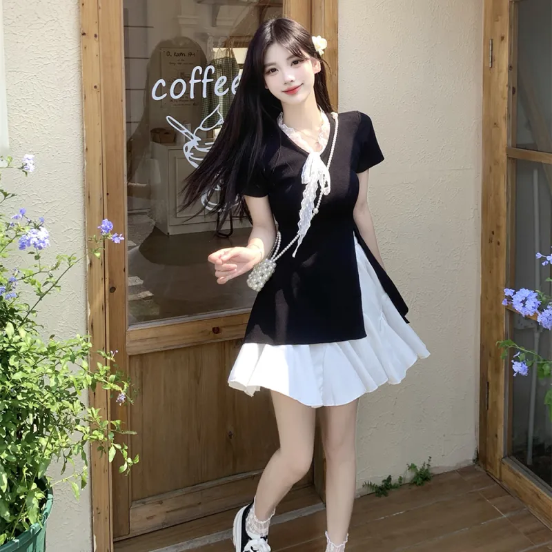 ZCDECO Two Piece Skirt Sets Women's-5