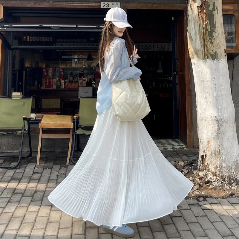 ZCDECO Casual Long Skirt Women's-6