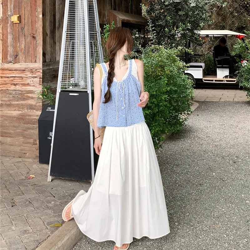 ZCDECO Two Piece Skirt Sets Women's-2