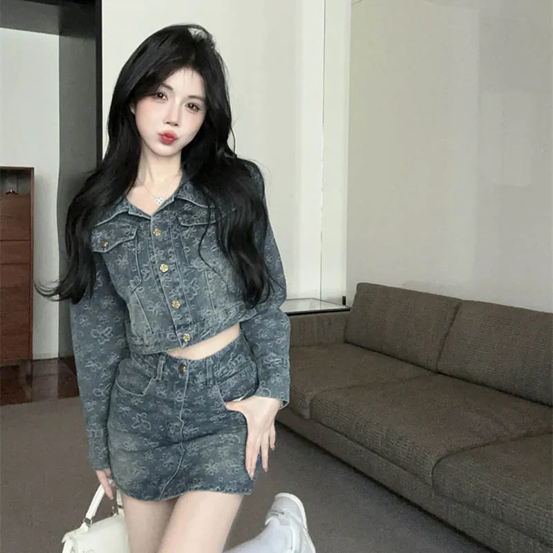 ZCDECO Two Piece Skirt Sets Women's-5