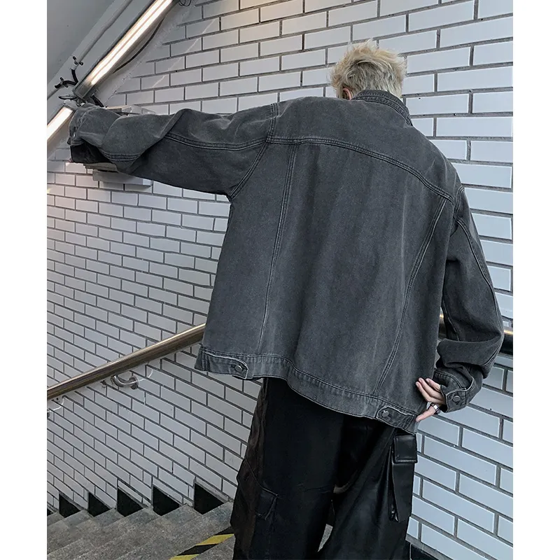GROW DATE Denim Jacket Unisex Yellow Mud-6