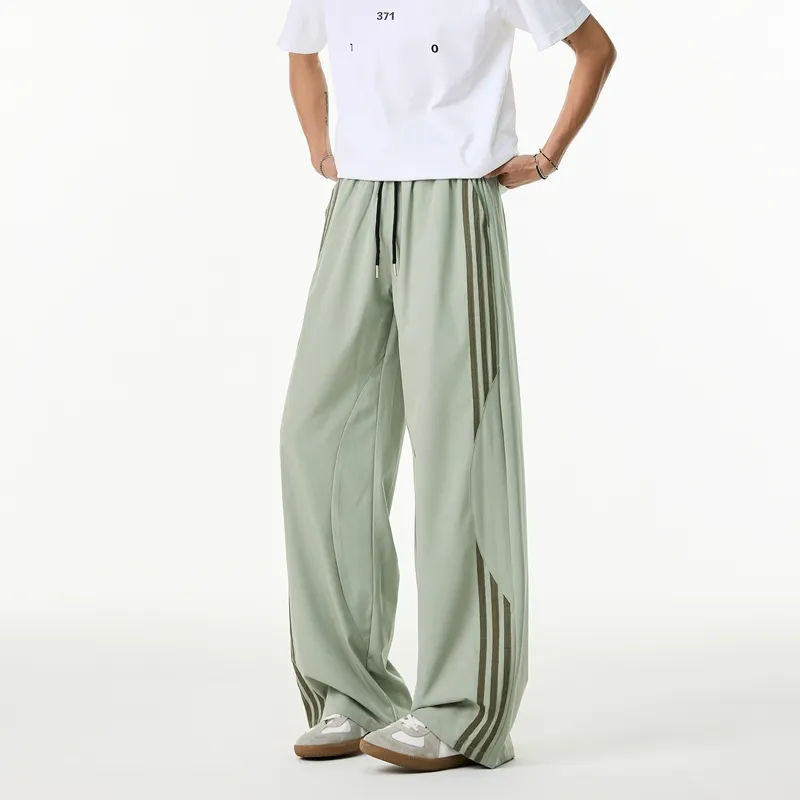 GROW DATE Casual Pants Unisex Heather Gray-10