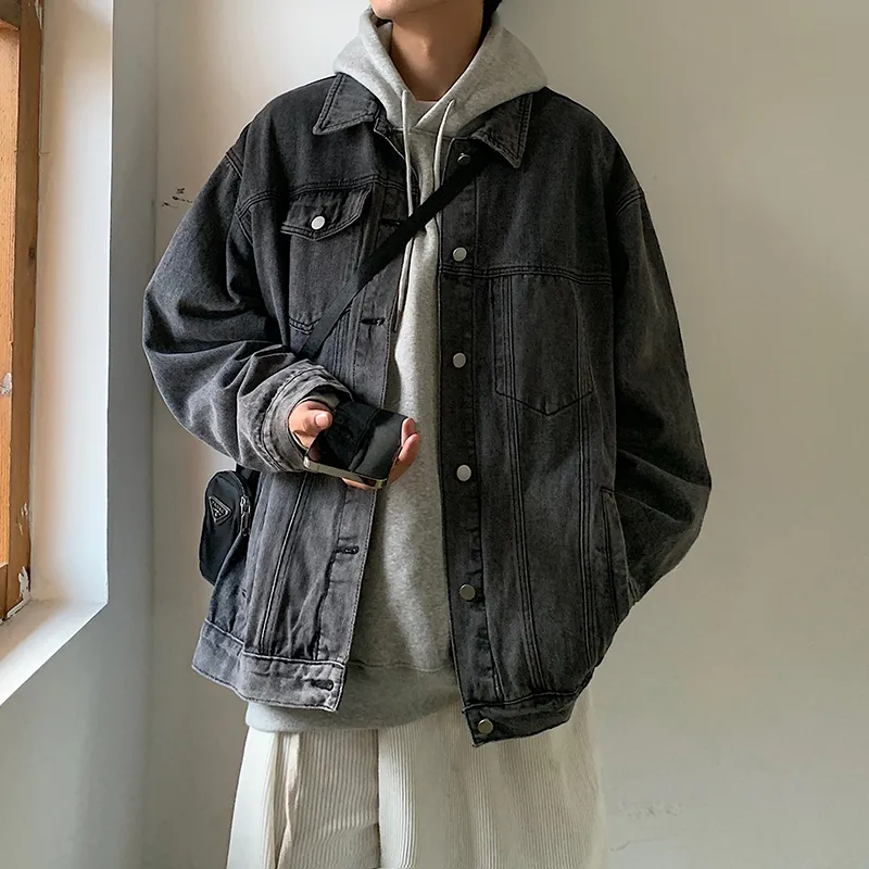 GROW DATE Denim Jacket Unisex Yellow Mud-25