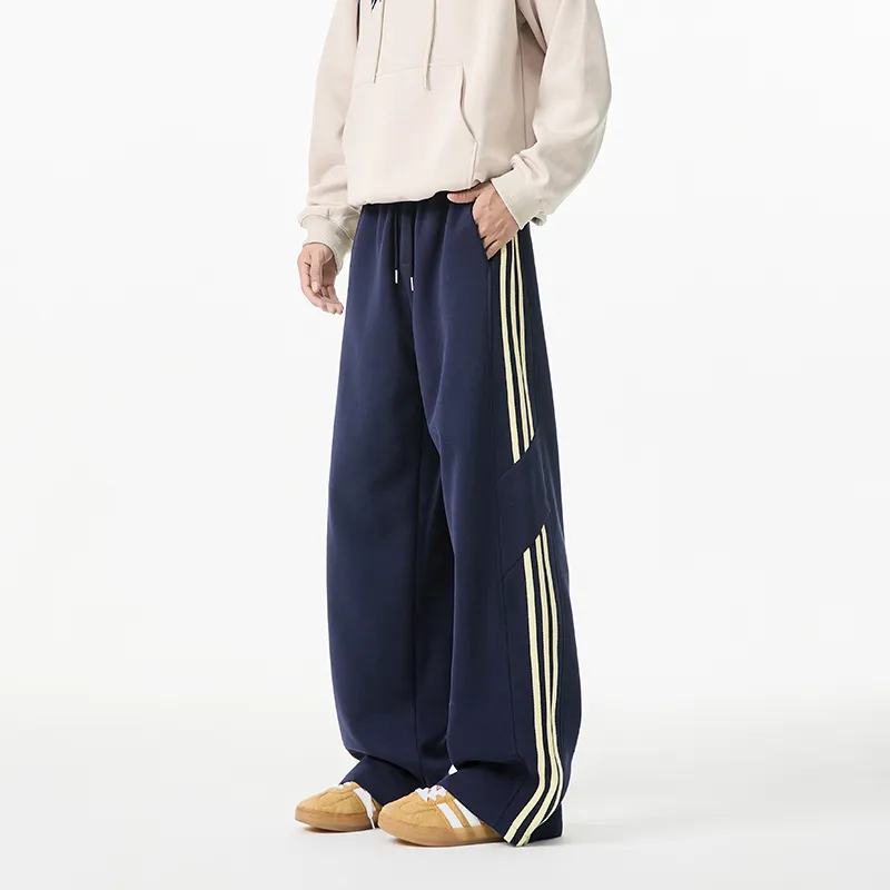 GROW DATE Casual Pants Unisex Heather Gray-57