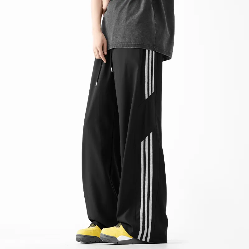 GROW DATE Casual Pants Unisex Heather Gray-19