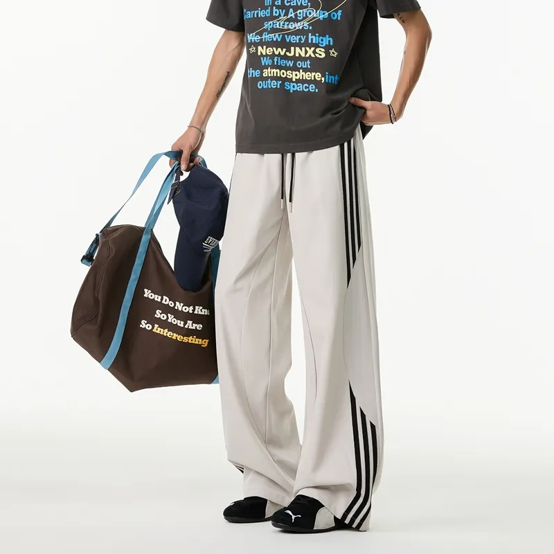 GROW DATE Casual Pants Unisex Heather Gray-2