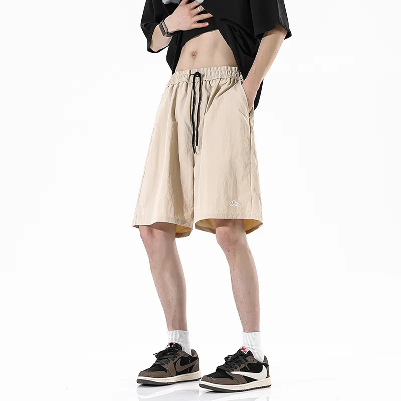 GROW DATE Cargo Shorts Unisex Night Black-69