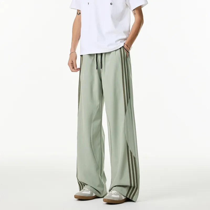 GROW DATE Casual Pants Unisex Heather Gray-9
