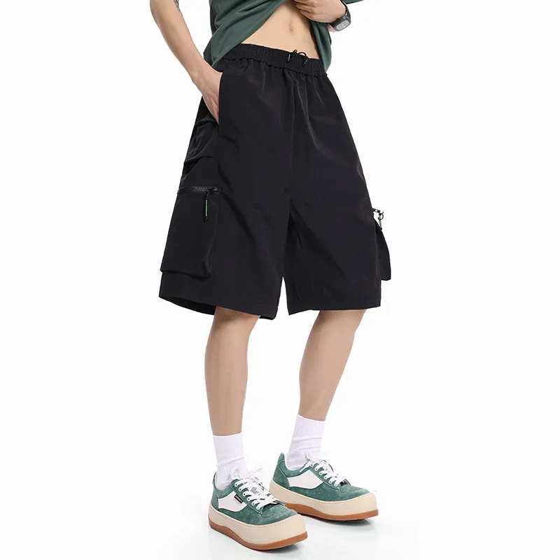 GROW DATE Cargo Shorts Unisex Army Green-10