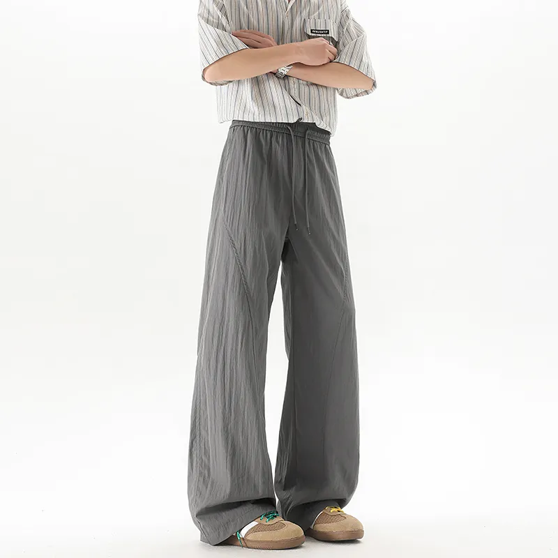 GROW DATE Cargo Pants Unisex Dark Gray-2
