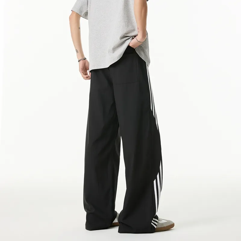 GROW DATE Casual Pants Unisex Heather Gray-5