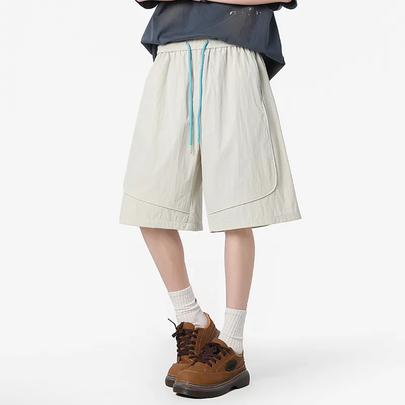 GROW DATE Cargo Shorts Unisex Night Black-59