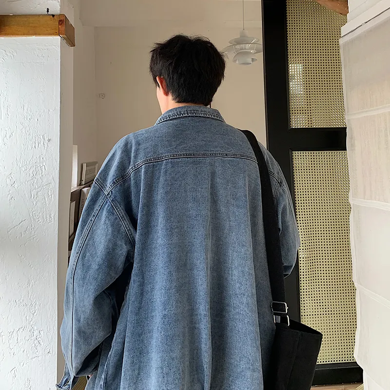 GROW DATE Denim Jacket Unisex Yellow Mud-28