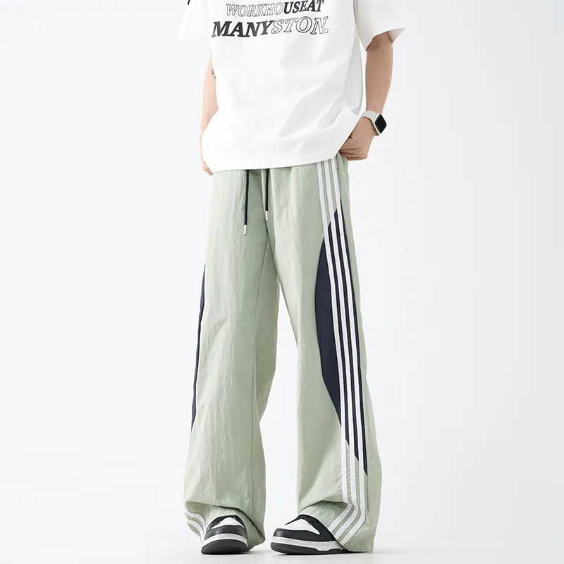 GROW DATE Casual Pants Unisex Heather Gray-25
