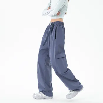 GROW DATE Casual Pants Unisex Black