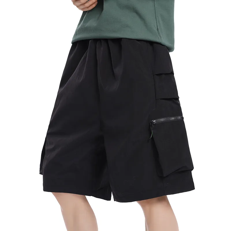 GROW DATE Cargo Shorts Unisex Army Green-11