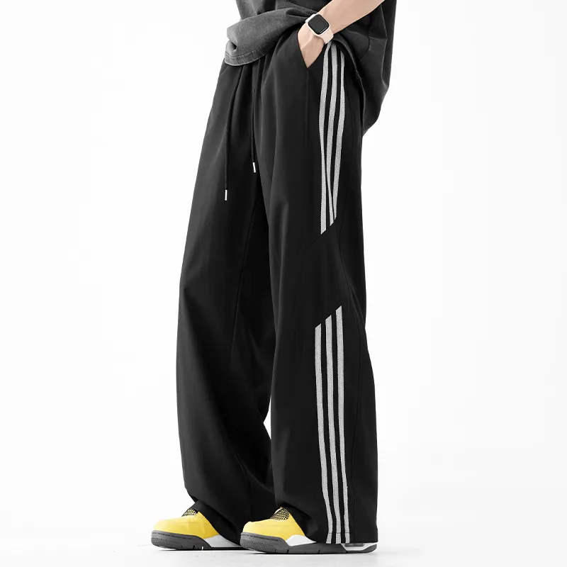 GROW DATE Casual Pants Unisex Heather Gray-17