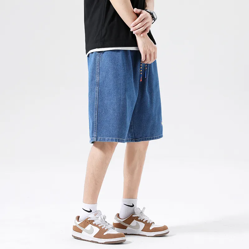 GROW DATE Shorts Unisex Light Blue-5