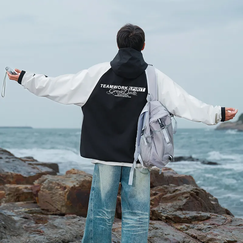 GROW DATE Jackets & Coats Unisex-3