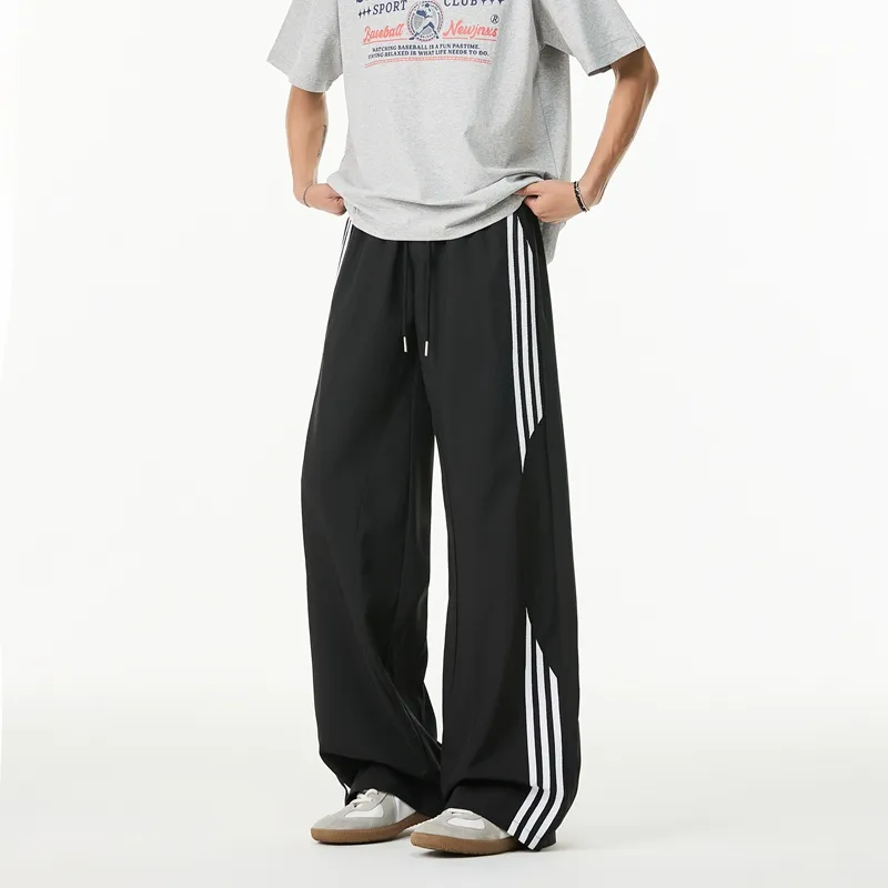 GROW DATE Casual Pants Unisex Heather Gray-6