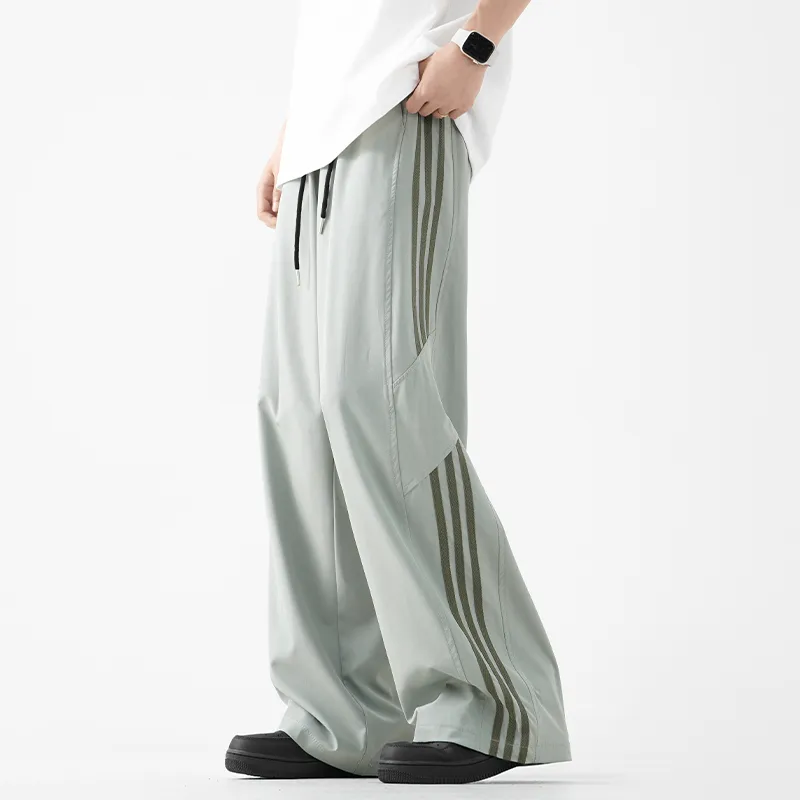 GROW DATE Casual Pants Unisex Heather Gray-22