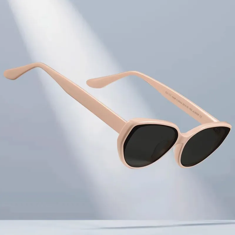 CHUANGGUO TR/Memory Plastic Cat Eye Sunglasses Women's-4